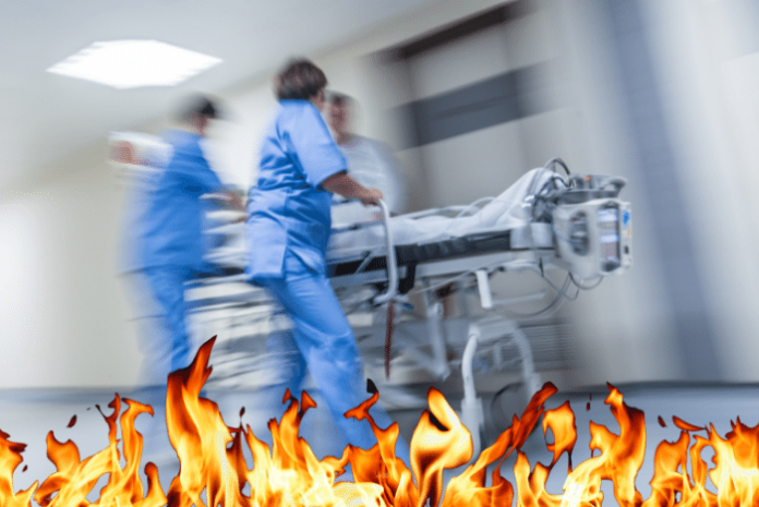 Fire safety and protection in hospital
